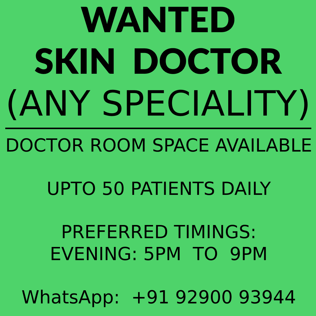 Wanted Skin Doctor AdsHyd.com